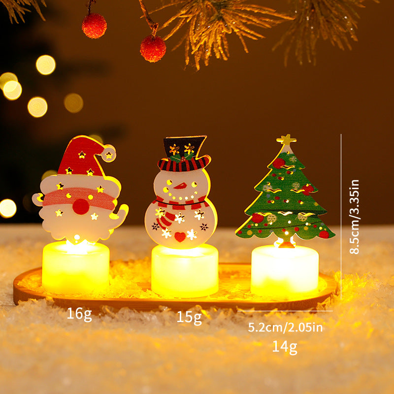 Christmas Holiday Décor LED Lights – Santa, Snowman & Christmas Tree Decorations