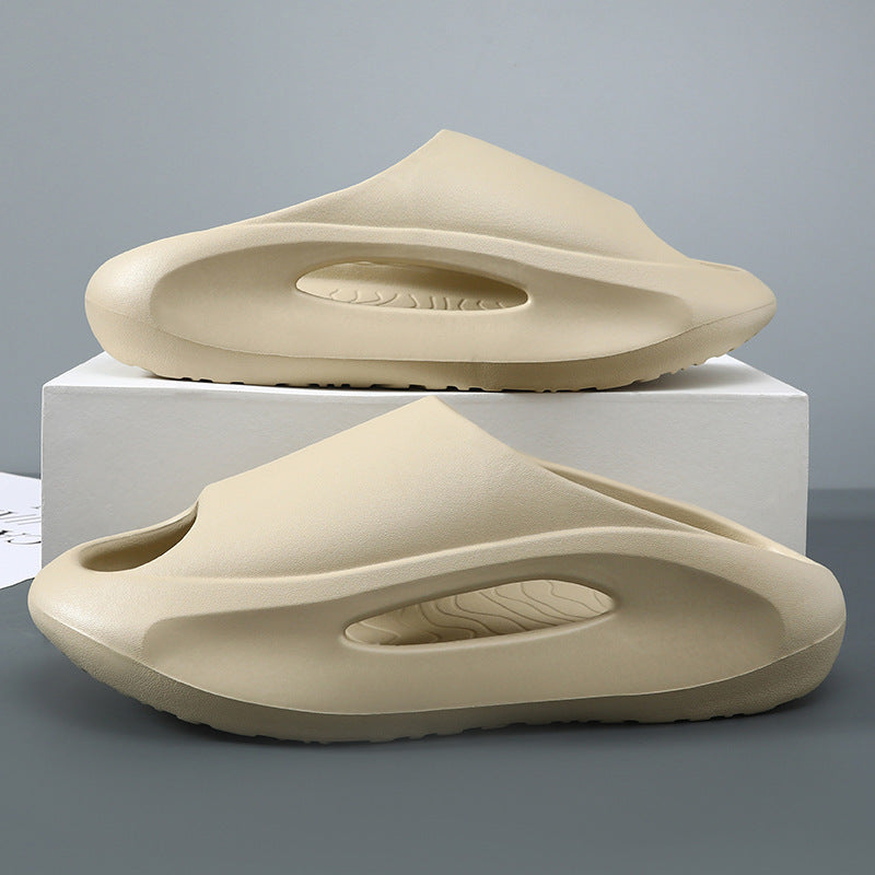 Ins Slippers Women Men Peep Toe Slipper Summer Hollow Unisex Sports Beach Shoes - URBAN METRO