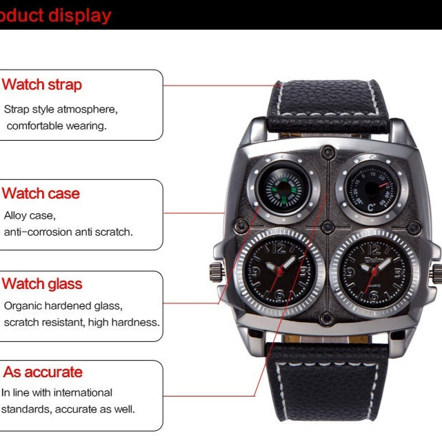 Quartz watch for men - URBAN METRO