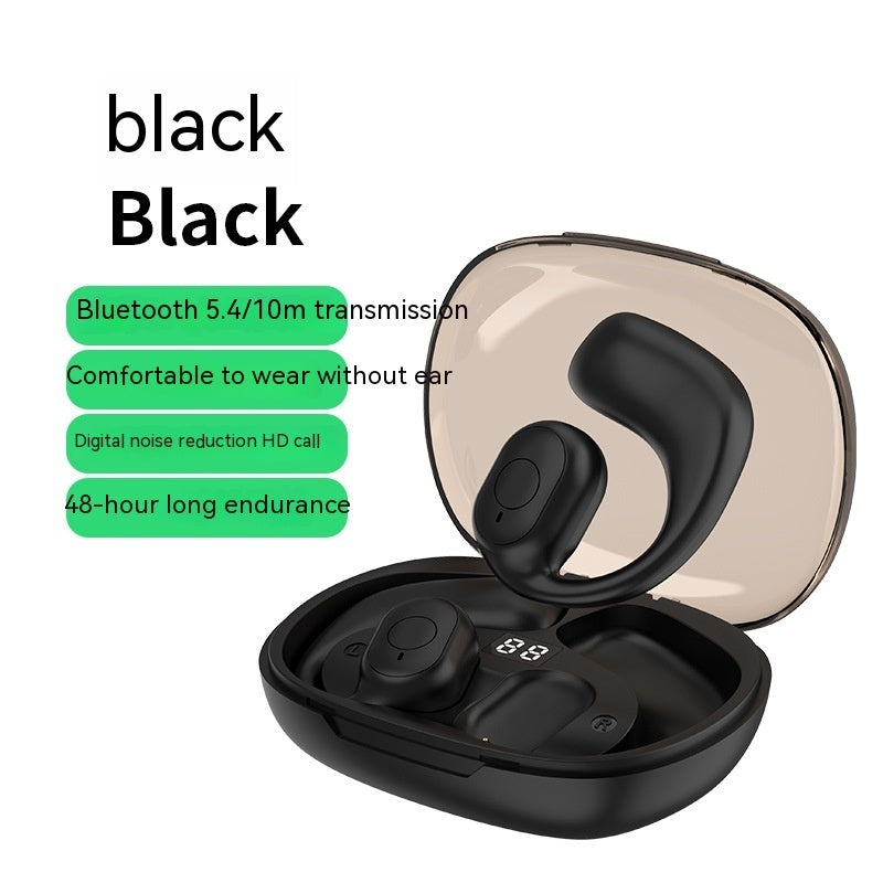Digital Display Screen Leisure Sports Bluetooth Headset For Bone Conduction - URBAN METRO