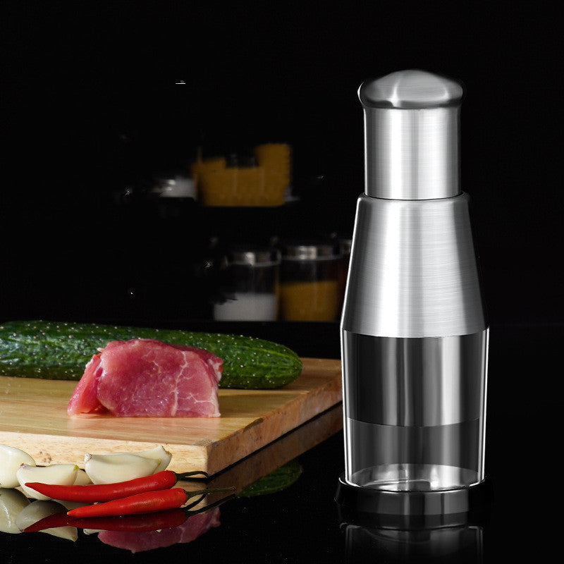 Garlic Crusher Onion Chopper Multipeler Vegetables Chopper Manual Garlic Press Machine Garlic Squeezer Kitchen Gadget - URBAN METRO