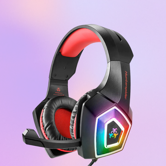 Gaming headset with RGB lighting 