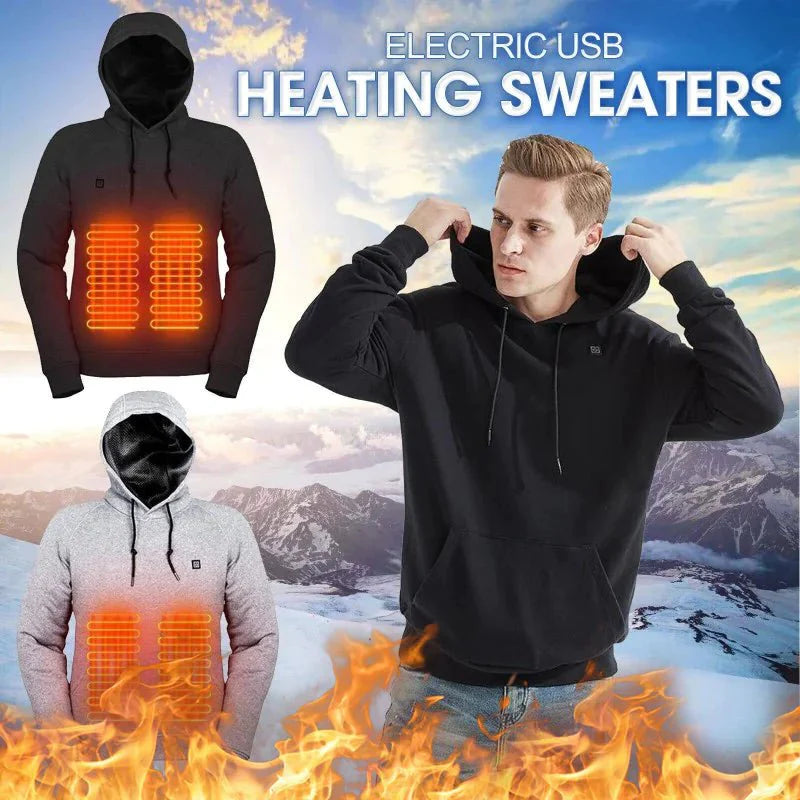 Heated Jacket for Winter with USB Power and-Adjustable Heat - URBAN METRO
