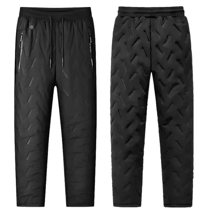 Heated Pants with Adjustable Warmth, Fleece-Lined, Rechargeable - URBAN METRO
