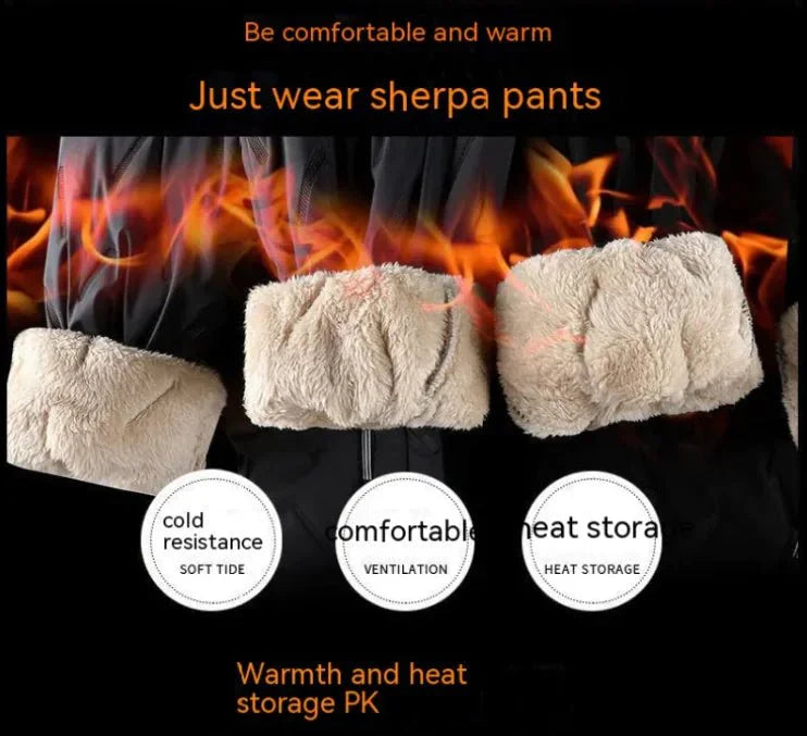 Heated Pants with Adjustable Warmth, Fleece-Lined, Rechargeable - URBAN METRO