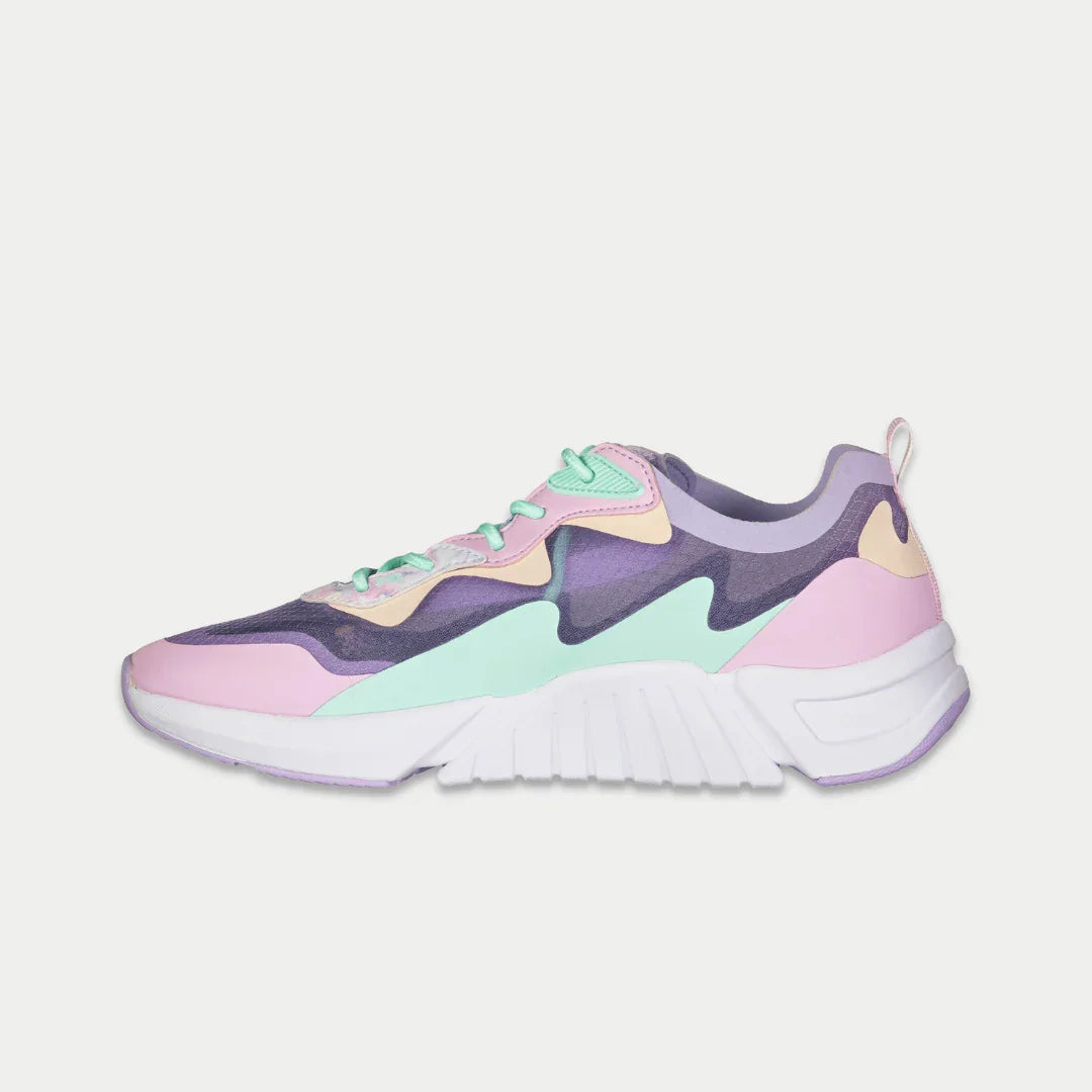 LA Gear Women's Mid-City Lowtop | Lavender x Pink - URBAN METRO