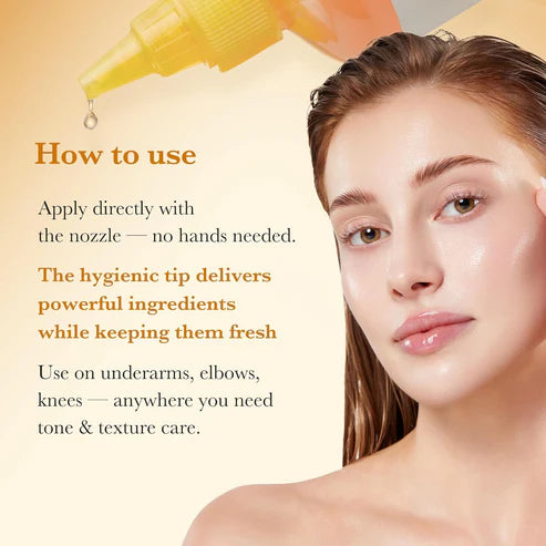 Applying Medicube Kojic Acid Turmeric Toner for glowing skin