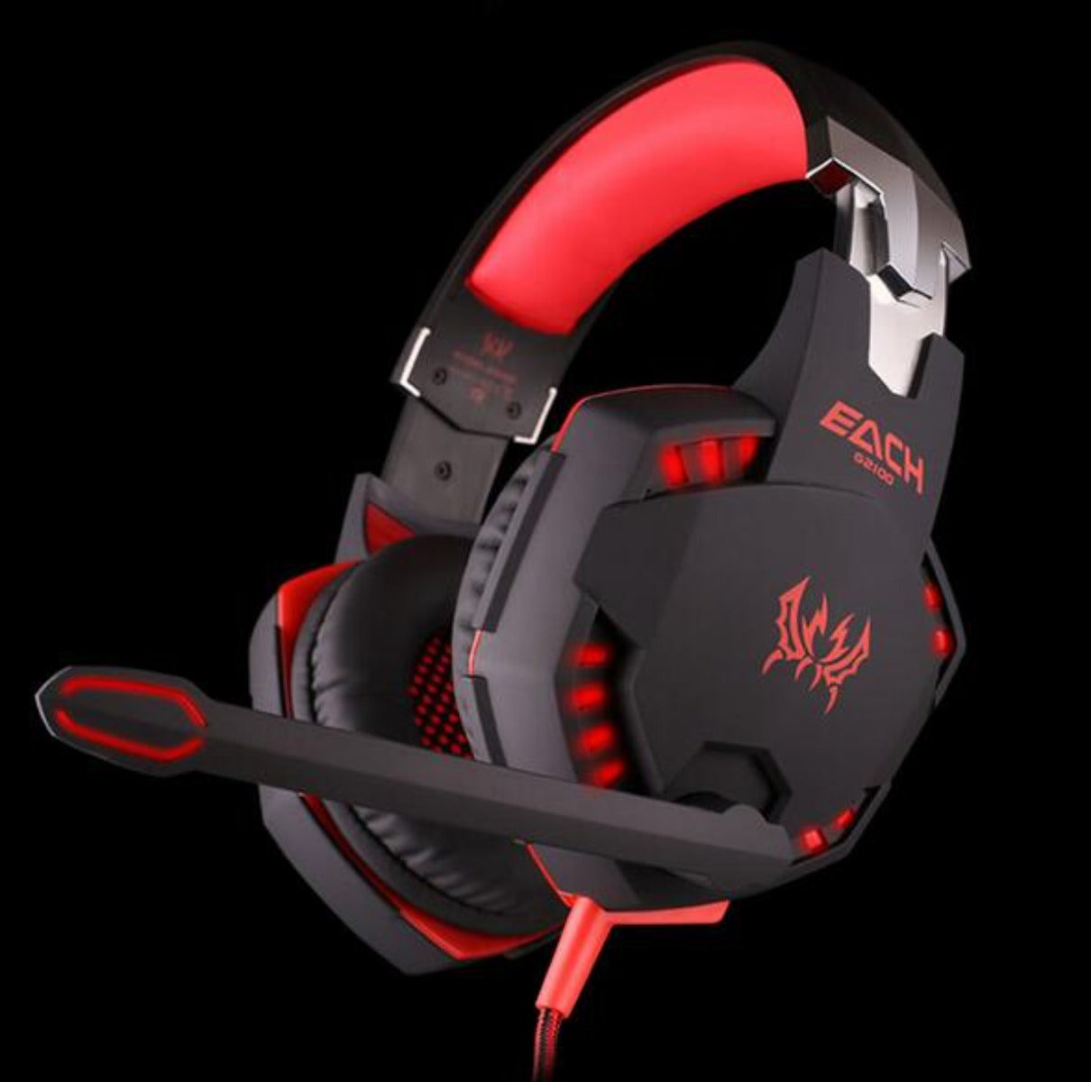Dragon Stealth G21Z LED -Vibration Gaming Headphone with | Microphone - URBAN METRO
