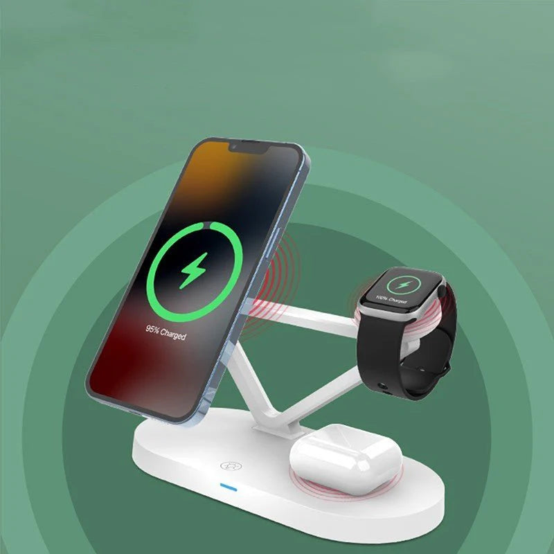 Wireless Magnetic Charger – Fast Charging for Earphones & Smartwatch